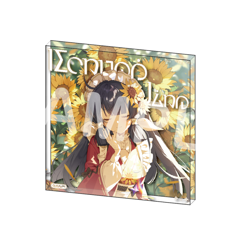 アクリルブロック 005.白日の花園