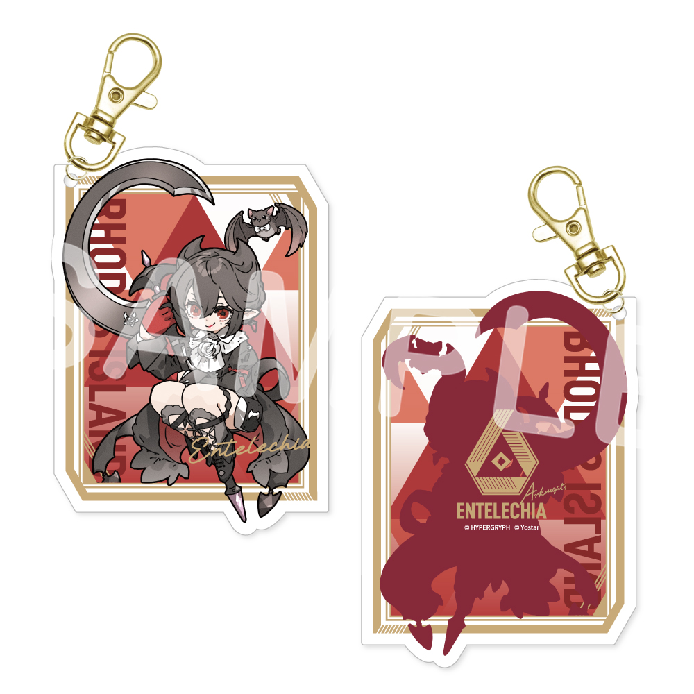 Yostar OFFICIAL SHOP ONLINE / カード風アクリルキーホルダー