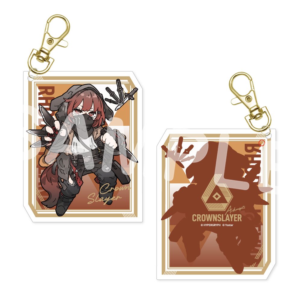 Yostar OFFICIAL SHOP ONLINE / カード風アクリルキーホルダー