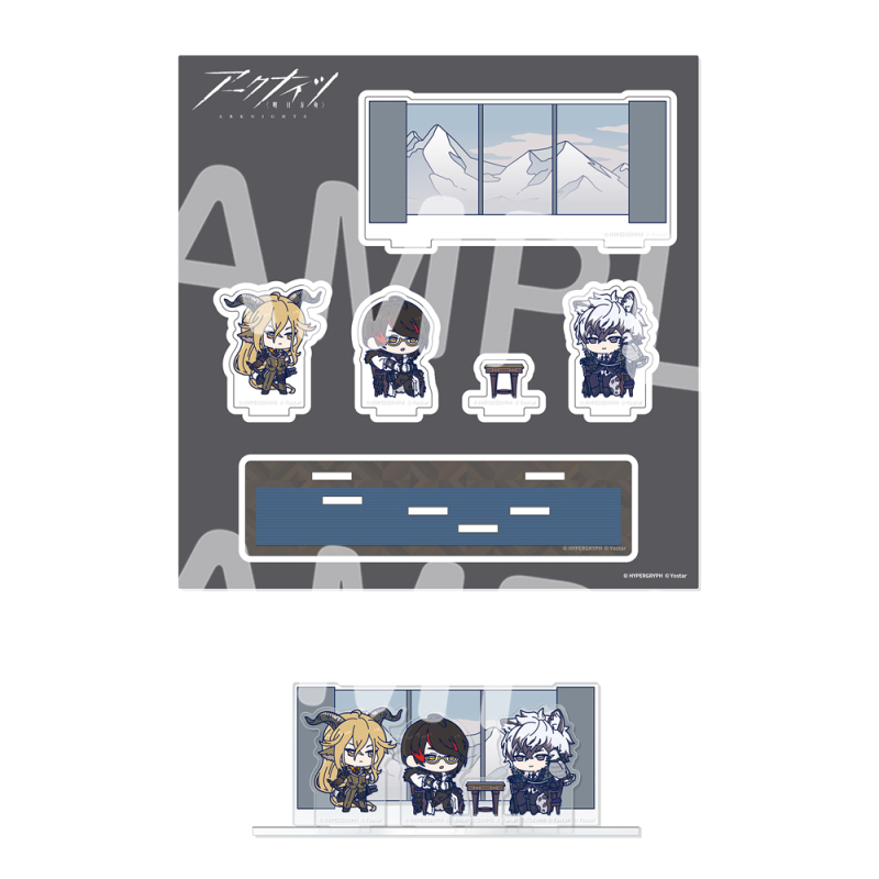 【ソル・インターナショナル】わちゃっと！ジオラマアクリルスタンド A.デーゲンブレヒャー&ノーシス&シルバーアッシュ