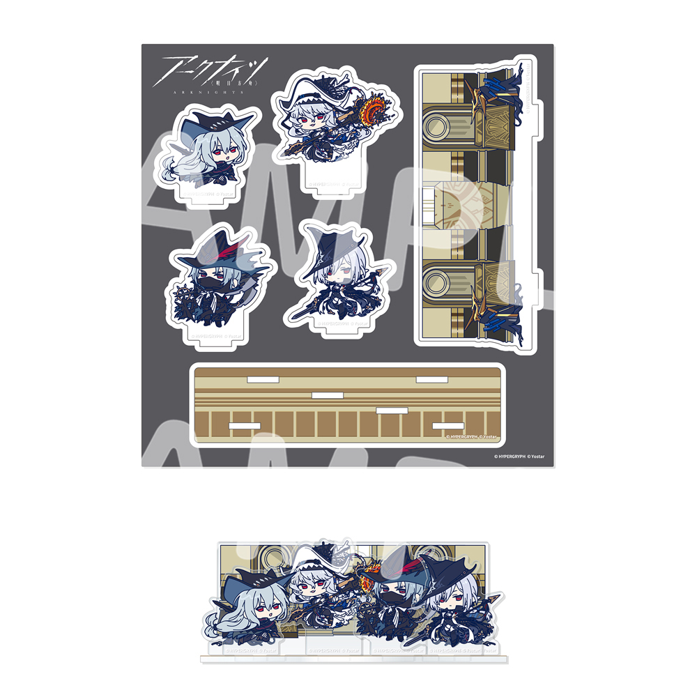 【ソル・インターナショナル】わちゃっと！ジオラマアクリルスタンド B.スカジ&帰溟スペクター&ウルピアヌス&グレイディーア