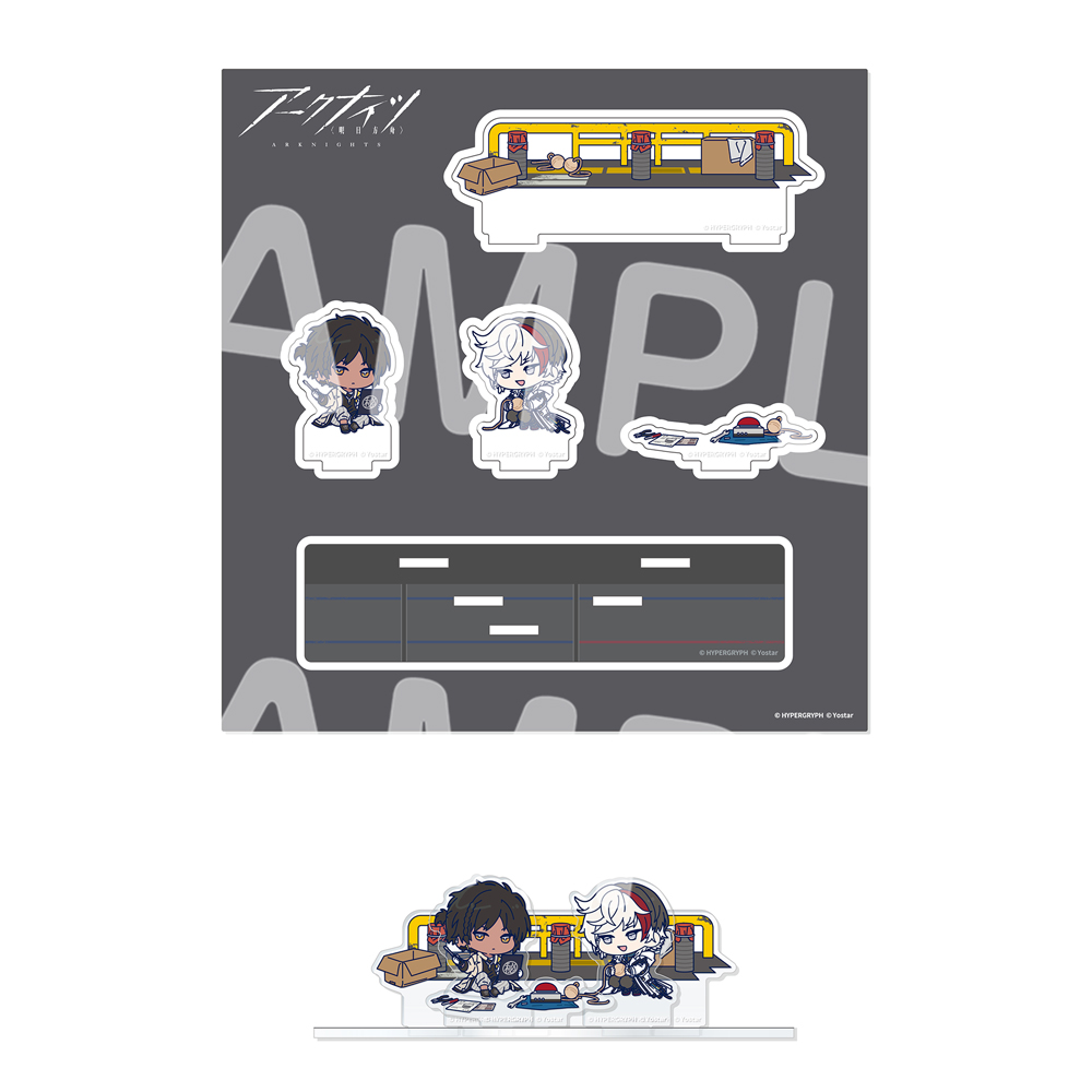 【ソル・インターナショナル】わちゃっと！ジオラマアクリルスタンド D.ソーンズ&エリジウム