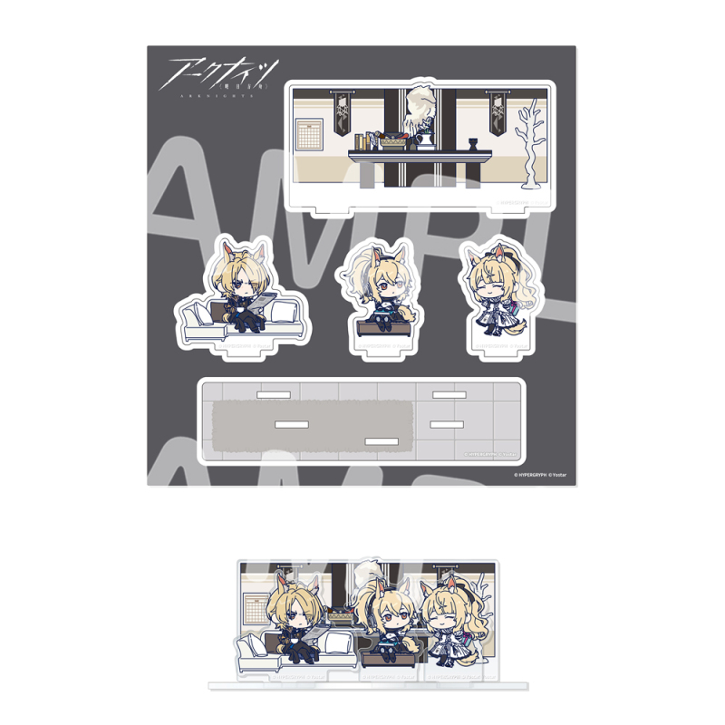 【ソル・インターナショナル】わちゃっと！ジオラマアクリルスタンド E.ムリナール&ニアール&ブレミシャイン