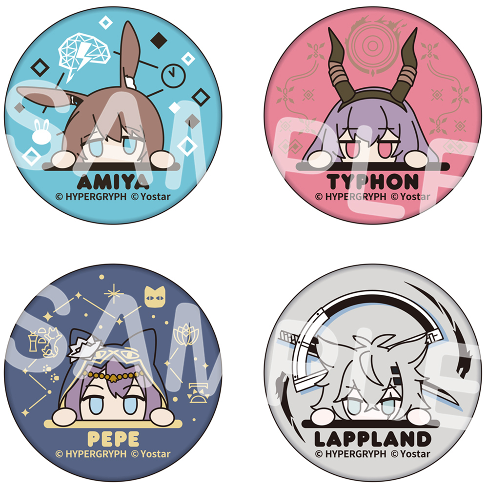 【amiami】らばぴーく！ ラバー缶バッジ