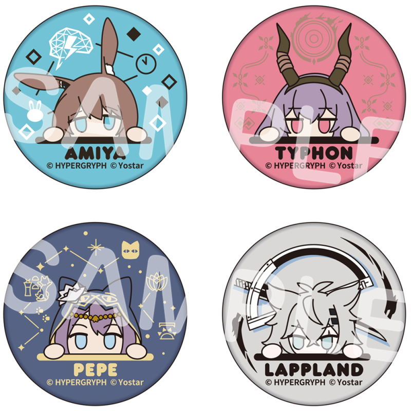 【amiami】らばぴーく！ ラバー缶バッジ