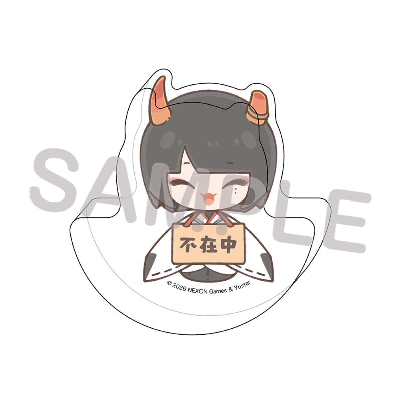 アクリルブロック（ニヤの身代わり人形）